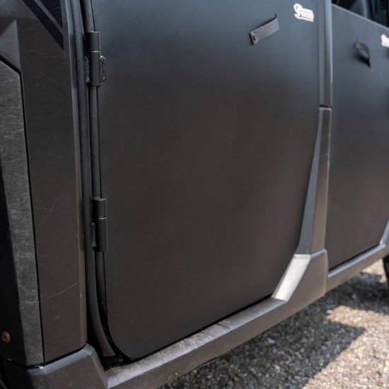 ShockPros Convertible Full, Half Hinged Doors - 2014-19 Full Size Polaris Ranger Crew XP 900 - alt image 9
