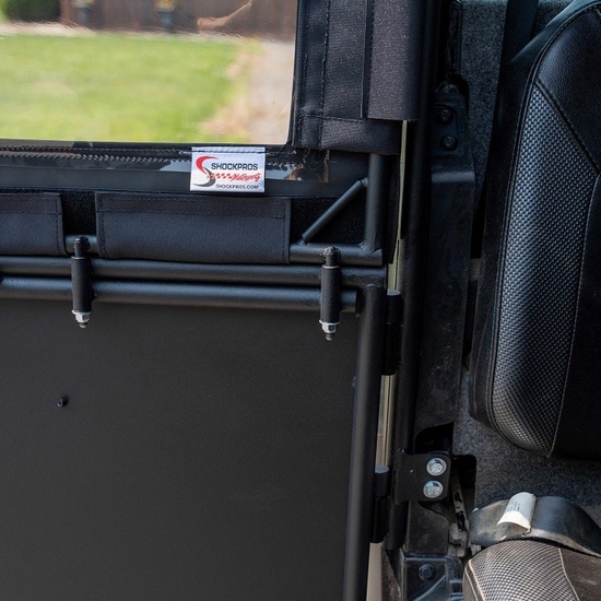 ShockPros Convertible Full, Half Hinged Doors - 2014-19 Full Size Polaris Ranger Crew XP 900 - alt image 12