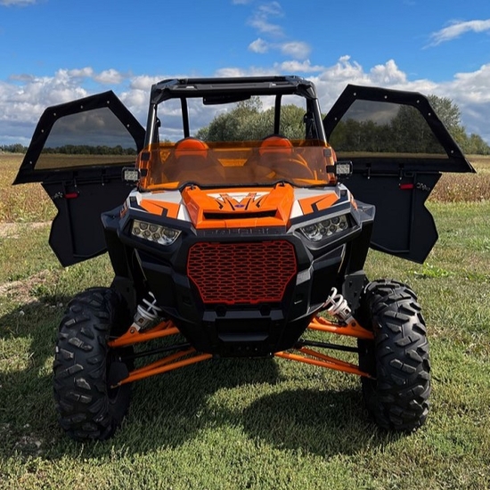 ShockPros Convertible Full, Half Hinged Doors - 2014-23 RZR XP 1000, XP Turbo, 900, S 900 - alt image 1