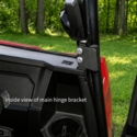 ShockPros Convertible Full, Half Hinged Doors - 2015-21 Mid Size Polaris Ranger 500, 570, ETX, EV