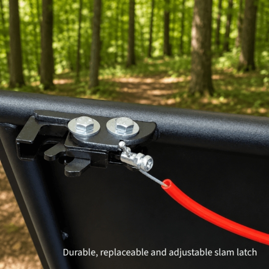 ShockPros Convertible Full, Half Hinged Doors - 2015-21 Mid Size Polaris Ranger 500, 570, ETX, EV - alt image 6