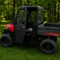 ShockPros Convertible Full, Half Hinged Doors - 2015-21 Mid Size Polaris Ranger 500, 570, ETX, EV