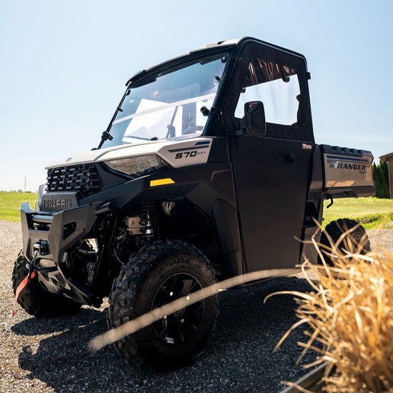 ShockPros Convertible Full, Half Hinged Doors - 2015-25 Mid Size Polaris Ranger SP 570