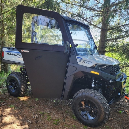 ShockPros Convertible Full, Half Hinged Doors - 2015-25 Mid Size Polaris Ranger SP 570 - alt image 1