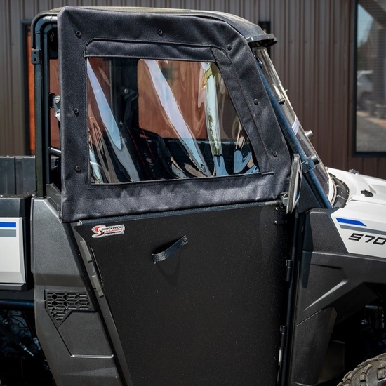ShockPros Convertible Full, Half Hinged Doors - 2015-25 Mid Size Polaris Ranger SP 570 - alt image 3