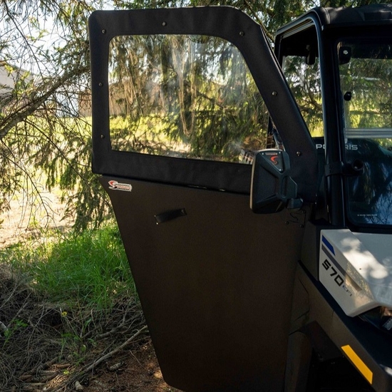 ShockPros Convertible Full, Half Hinged Doors - 2015-25 Mid Size Polaris Ranger SP 570 - alt image 6