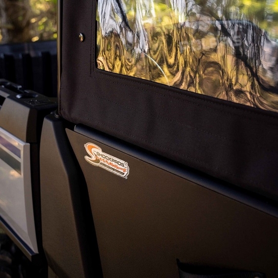 ShockPros Convertible Full, Half Hinged Doors - 2015-25 Mid Size Polaris Ranger SP 570 - alt image 7