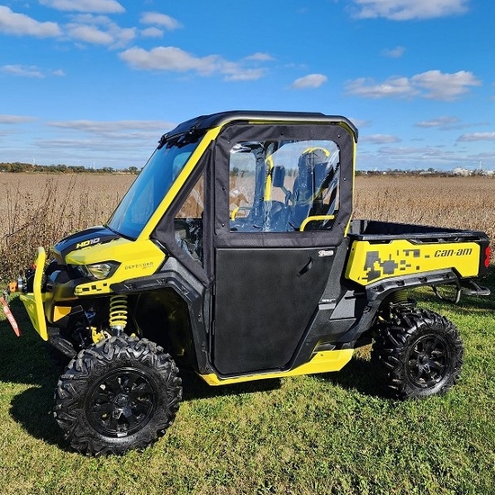 ShockPros Convertible Full, Half Hinged Doors - Can Am Defender