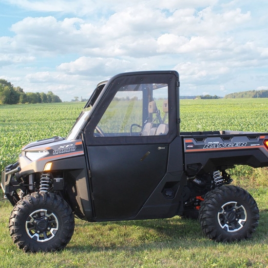 ShockPros Convertible Full, Half Hinged Doors - 2018-23 Polaris Ranger 1000, XP 1000, XP Kinetic - alt image 1