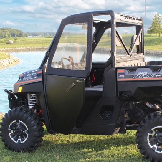 ShockPros Convertible Full, Half Hinged Doors - 2018-23 Polaris Ranger 1000, XP 1000, XP Kinetic - alt image 3