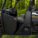 ShockPros Convertible Full, Half Hinged Doors - 2018-26 Polaris Ranger 1000, XP 1000, XP Kinetic