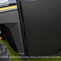 ShockPros Convertible Full, Half Hinged Doors - 2018-26 Polaris Ranger 1000, XP 1000, XP Kinetic