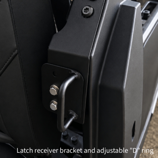 ShockPros Convertible Full, Half Hinged Doors - 2018-26 Polaris Ranger 1000, XP 1000, XP Kinetic - alt image 7