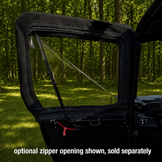ShockPros Convertible Full, Half Hinged Doors - 2018-26 Polaris Ranger 1000, XP 1000, XP Kinetic - alt image 11