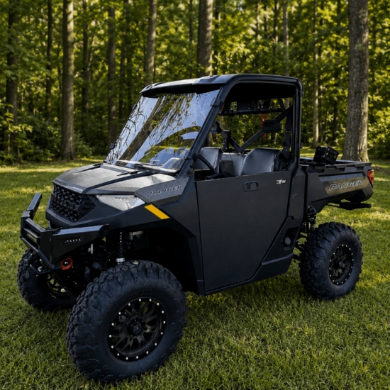 ShockPros Convertible Full, Half Hinged Doors - 2018-26 Polaris Ranger 1000, XP 1000, XP Kinetic