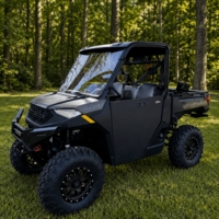 ShockPros Convertible Full, Half Hinged Doors - 2018-26 Polaris Ranger 1000, XP 1000, XP Kinetic