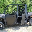 ShockPros Convertible Full, Half Hinged Doors - 2019-23 Full Size Polaris Ranger Crew XP 1000, 1000