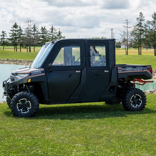 ShockPros Convertible Full, Half Hinged Doors - 2019-23 Full Size Polaris Ranger Crew XP 1000, 1000 - alt image 11