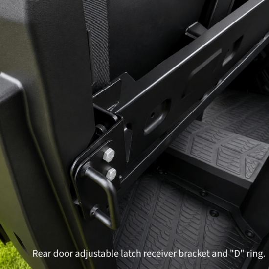 ShockPros Convertible Full, Half Hinged Doors - 2019-26 Full Size Polaris Ranger Crew XP 1000, 1000 - alt image 10