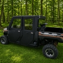ShockPros Convertible Full, Half Hinged Doors - 2019-26 Full Size Polaris Ranger Crew XP 1000, 1000