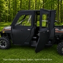 ShockPros Convertible Full, Half Hinged Doors - 2019-26 Full Size Polaris Ranger Crew XP 1000, 1000