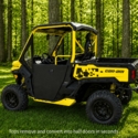 ShockPros Convertible Full, Half Hinged Doors - Can Am Defender