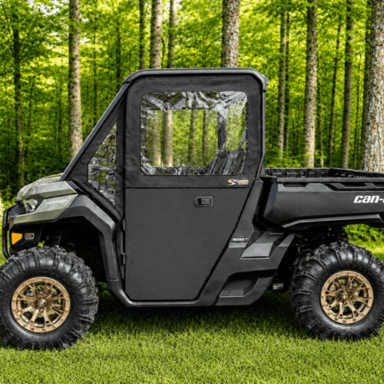 ShockPros Convertible Full, Half Hinged Doors - Can Am Defender - alt image 2