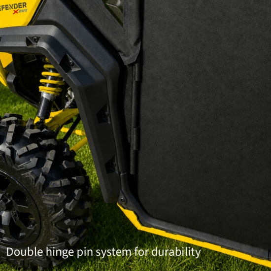 ShockPros Convertible Full, Half Hinged Doors - Can Am Defender - alt image 4