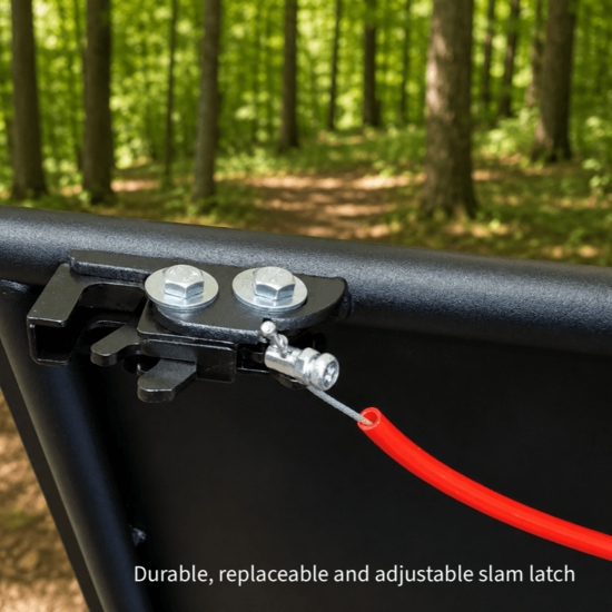 ShockPros Convertible Full, Half Hinged Doors - Can Am Defender - alt image 9