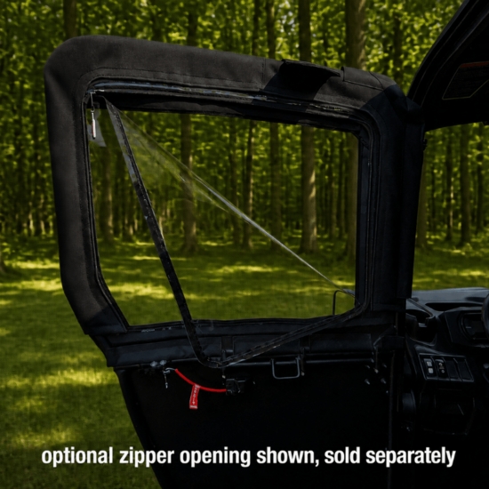 ShockPros Convertible Full, Half Hinged Doors - Can Am Defender - alt image 11