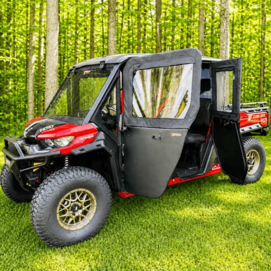 ShockPros Convertible Full, Half Hinged Doors - Can Am Defender Max - alt image 1