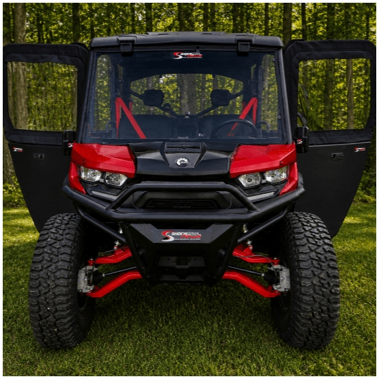 ShockPros Convertible Full, Half Hinged Doors - Can Am Defender Max - alt image 2