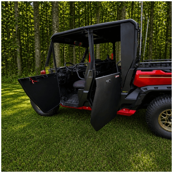 ShockPros Convertible Full, Half Hinged Doors - Can Am Defender Max - alt image 4