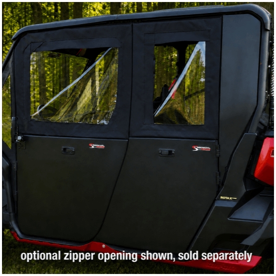 ShockPros Convertible Full, Half Hinged Doors - Can Am Defender Max - alt image 5