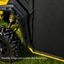 ShockPros Convertible Full, Half Hinged Doors - Can Am Defender Max