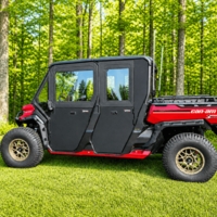 ShockPros Convertible Full, Half Hinged Doors - Can Am Defender Max
