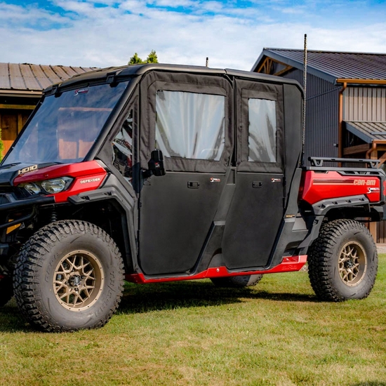 ShockPros Convertible Full, Half Hinged Doors - Can Am Defender Max