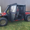 ShockPros Convertible Full, Half Hinged Doors - Can Am Defender Max