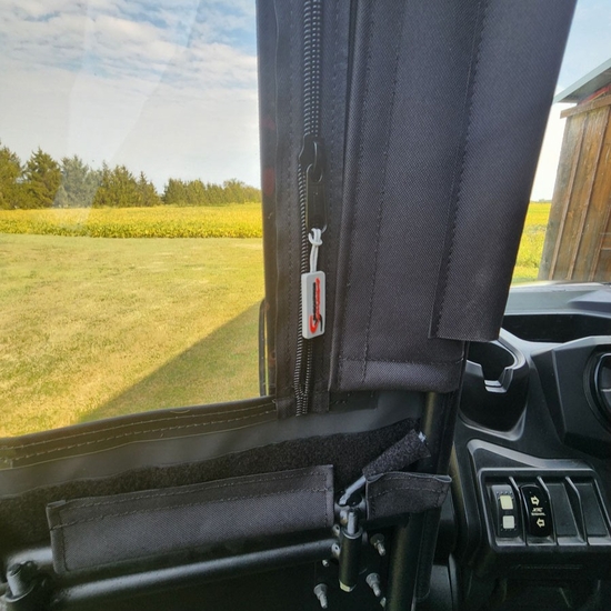 ShockPros Convertible Full, Half Hinged Doors - Can Am Defender Max - alt image 4