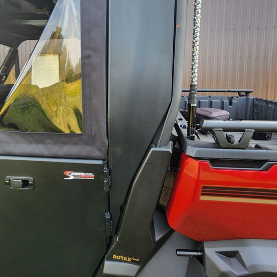 ShockPros Convertible Full, Half Hinged Doors - Can Am Defender Max - alt image 7
