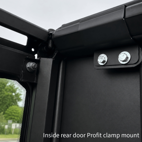 ShockPros Convertible Full, Half Hinged Doors - Polaris Ranger Crew SP 570 - alt image 5