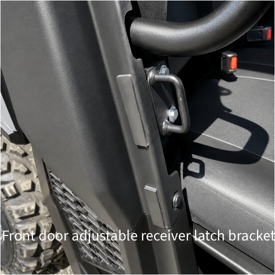 ShockPros Convertible Full, Half Hinged Doors - Polaris Ranger Crew SP 570 - alt image 6