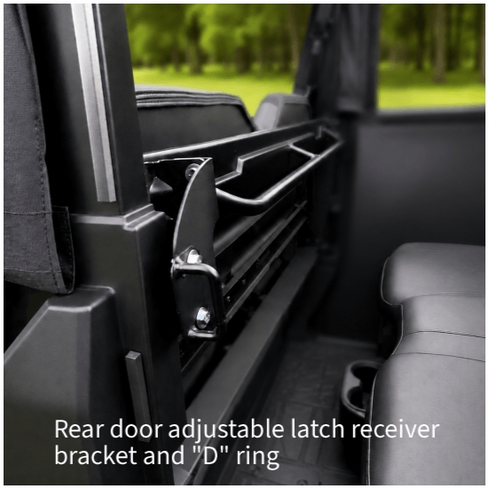 ShockPros Convertible Full, Half Hinged Doors - Polaris Ranger Crew SP 570 - alt image 7