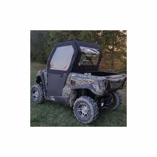 ShockPros Full Cab Enclosure w/ Hinged Doors and Soft Top - Kymco UXV 450