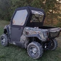 ShockPros Full Cab Enclosure w/ Hinged Doors and Soft Top - Kymco UXV 450