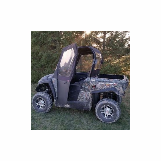 ShockPros Full Cab Enclosure w/ Hinged Doors and Soft Top - Kymco UXV 450 - alt image 0