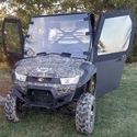 ShockPros Full Cab Enclosure w/ Hinged Doors and Soft Top - Kymco UXV 450