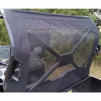 ShockPros Mesh Rear Window, Dust Stopper - 2010-14 Mid Size Polaris Ranger 400, 500, 570, 800, EV