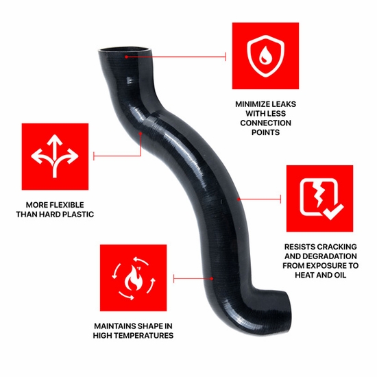 Silicone CVT Intake Kit by Snorkel Your ATV - Polaris Xpedition - alt image 4