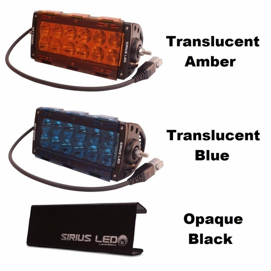 Sirius 10 Inch Double Row LED Light Bar Side by Side Stuff